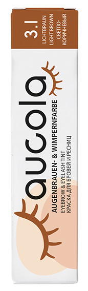 Aucola 3.1 lichtbraun 15ml   Augenbrauen- & Wimpernfarbe