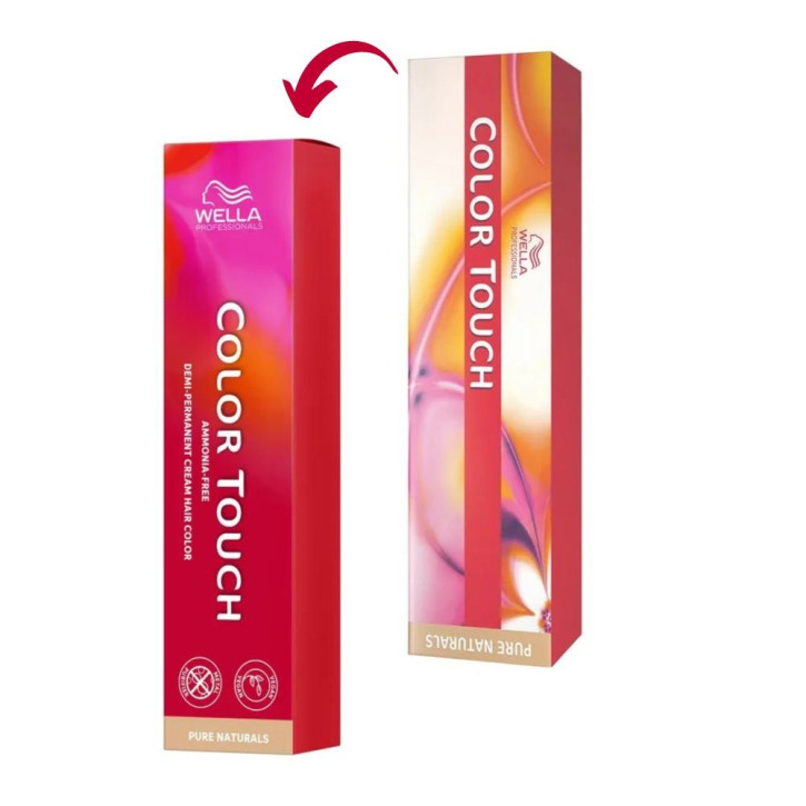 Wella Color Touch Pure Naturals 7/0 mittelblond 60ml