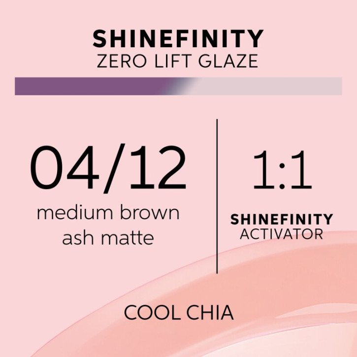 Wella Professionals Shinefinity 04/12 Cool Chia  60ml