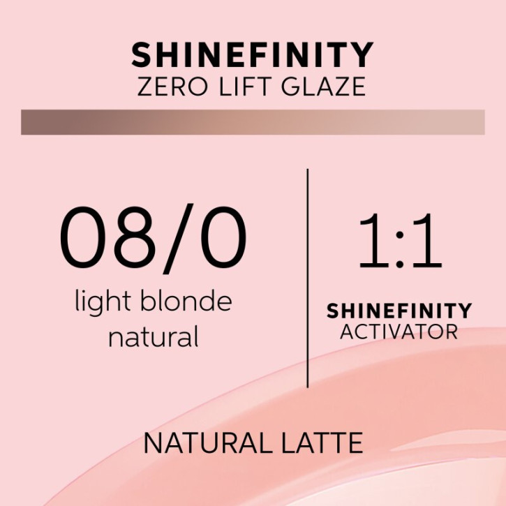 Wella Professionals Shinefinity 08/0 Natural Latte  60ml