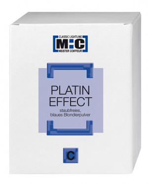 M:C Platin Effect C blau staubfrei Blondierpulver 100 g