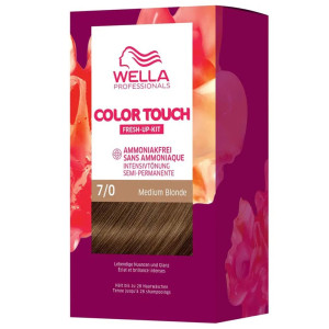 Wella Color Touch FRESH UP KIT PURE_NATURALS 7/0 mittelblond, 130ml