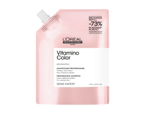 L'Oreal Serie Expert Vitamino Color Shampoo  Nachfüllpack 500 ml