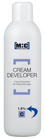 M:C Cream Developer Entwickler 1.9 % C für Intensivtönungen 1000 ml