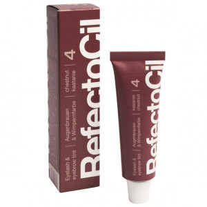 RefectoCil 4 kastanie Augenbrauen- und Wimpernfarbe 15 ml