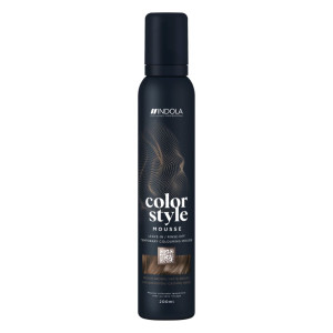 Indola Color Style Mousse Mittelbraun 200ml