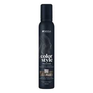 Indola Color Style Mousse Dunkel Asch 200ml