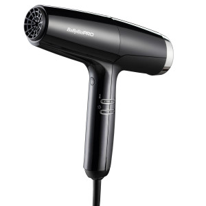 Babyliss Falco Haartrockner schwarz/silber BAB8550BE