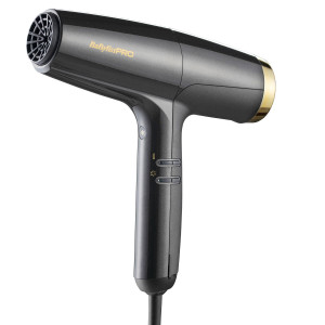 Babyliss Falco Haartrockner schwarz/gold BAB8550E