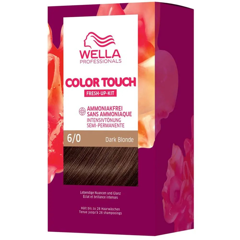 Wella Color Touch FRESH UP KIT PURE_NATURALS  6/0 dunkelblond, 130ml