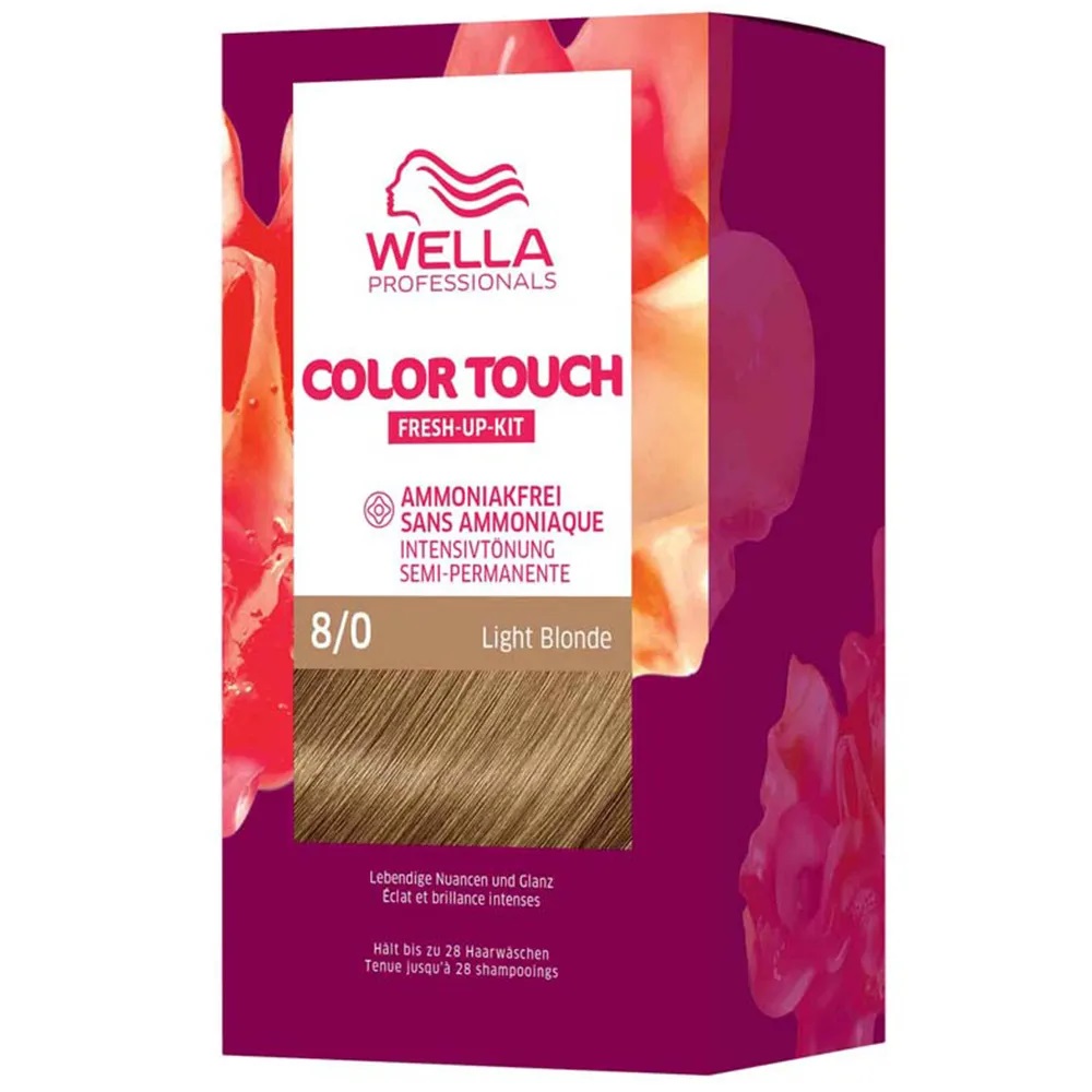 Wella Color Touch FRESH UP KIT PURE_NATURALS  8/0 hellblond, 130ml