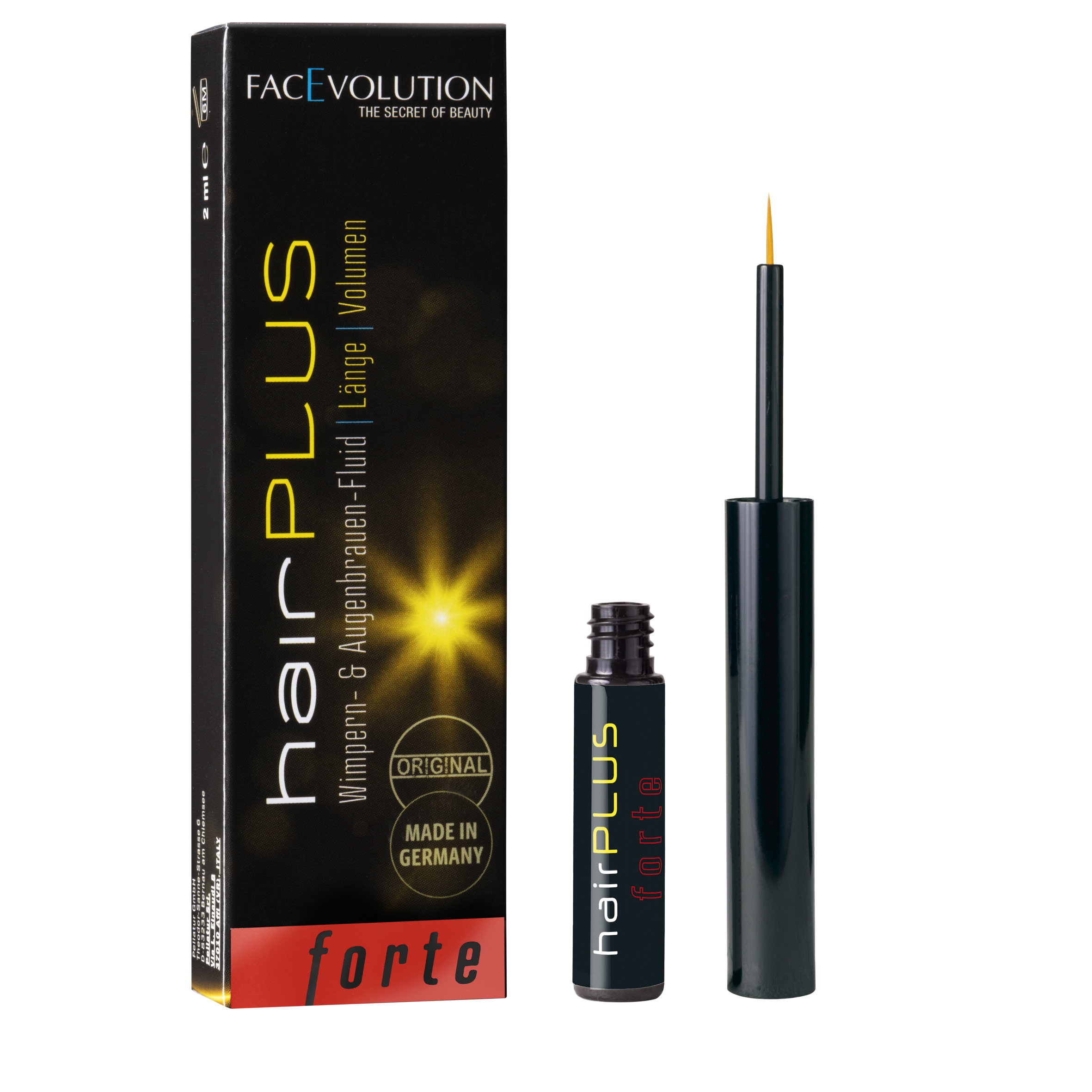 Hairplus Facevolution FORTE Wimpernserum und Augenbrauenserum 2 ml