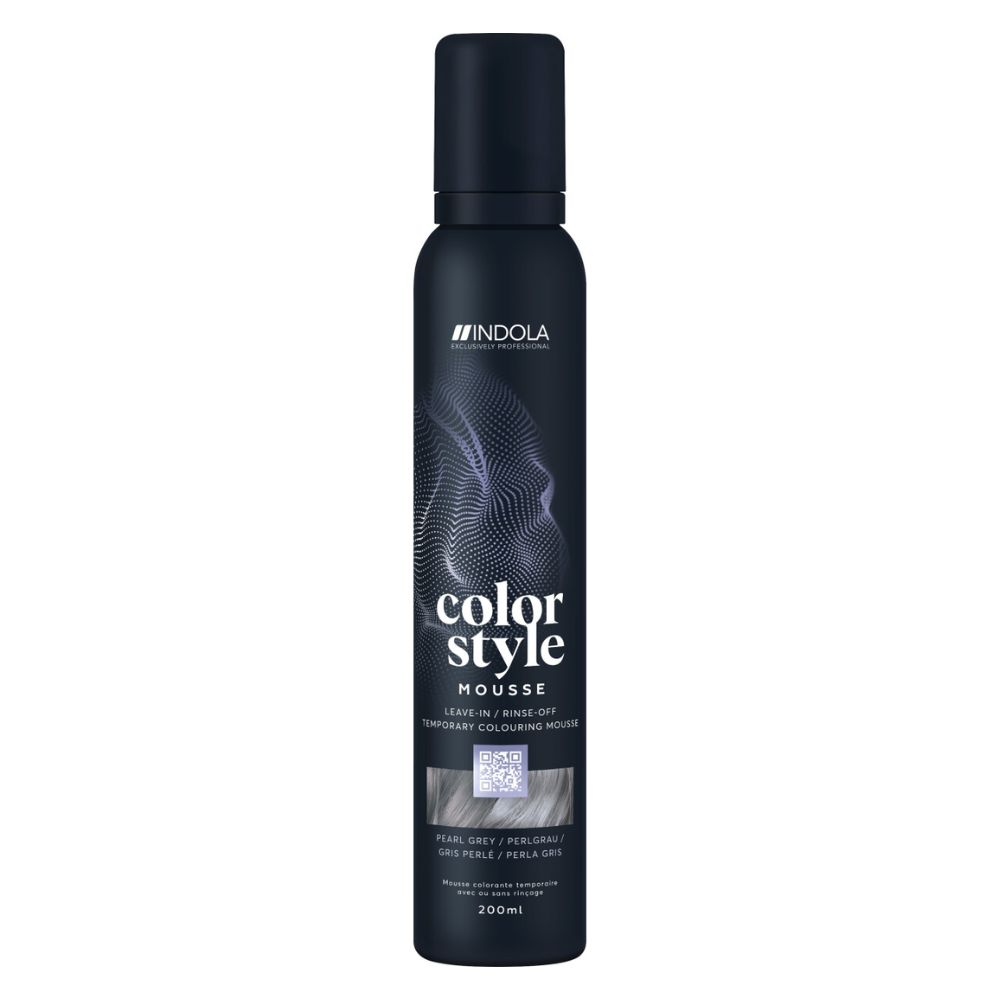 Indola Color Style Mousse Perlgrau 200ml