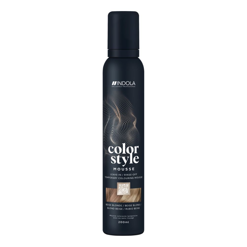 Indola Color Style Mousse Beige Blond 200ml