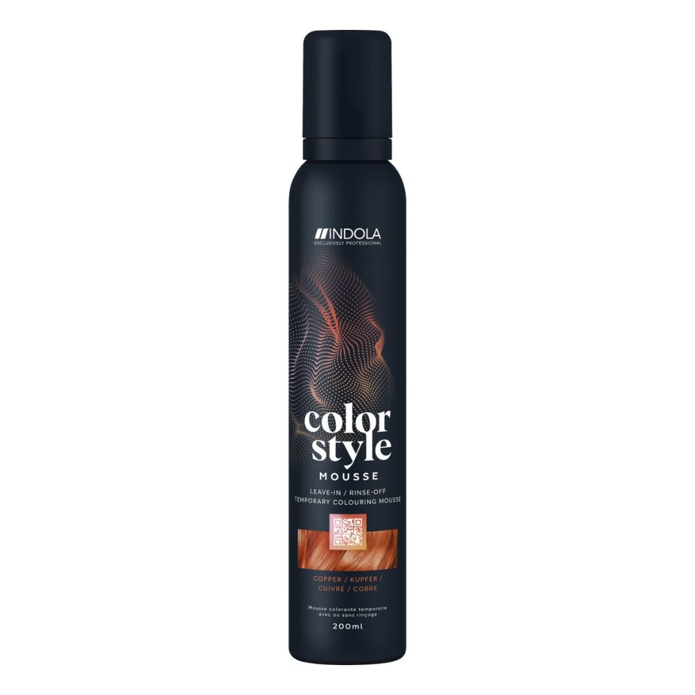 Indola Color Style Mousse Kupfer 200ml