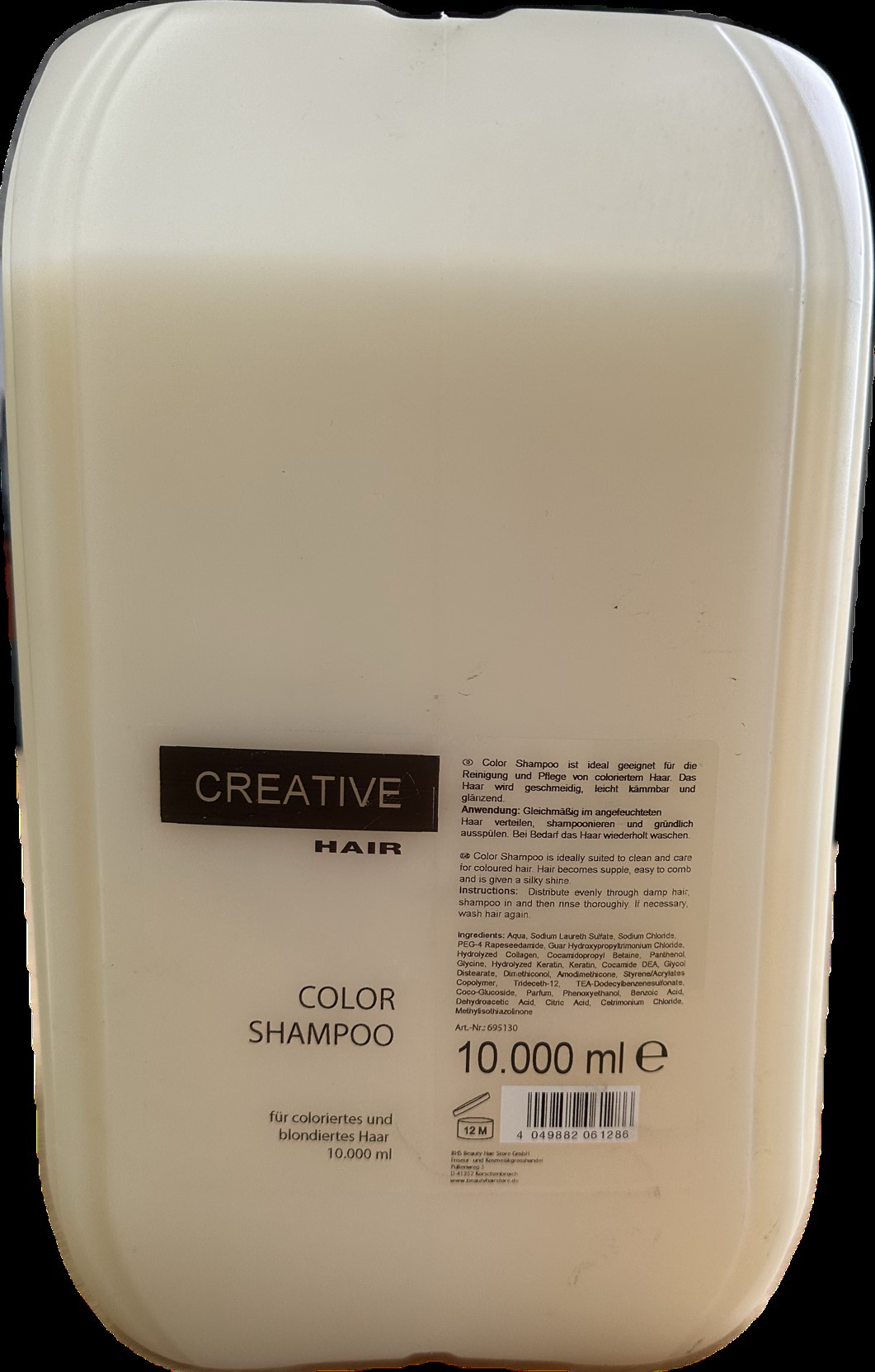 Creative Hair Color Shampoo 10 Liter