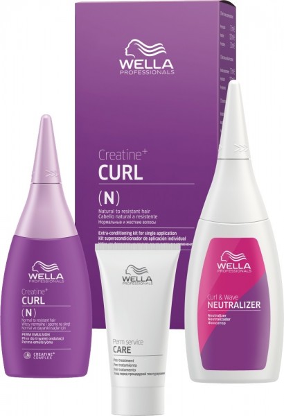 Wella Professionals Creatine + Curl N/R Hair Kit 75+100+30 ml